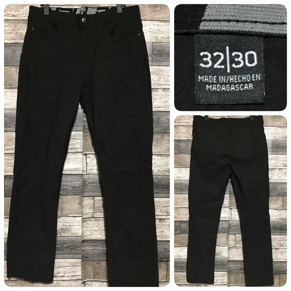 Denali Tech Pants Men’s 32x30 Black Stretch Hiking Casual